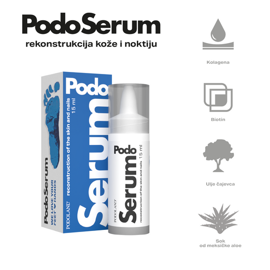 PODOSERUM – Serum za obnavljanje kože i noktiju - 15 ml