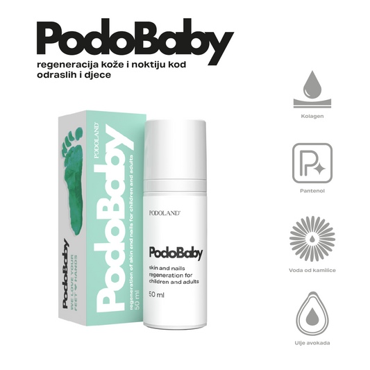 PODOBABY – Intenzivna regeneracija za najosjetljiviju kožu i nokte - 50 ml
