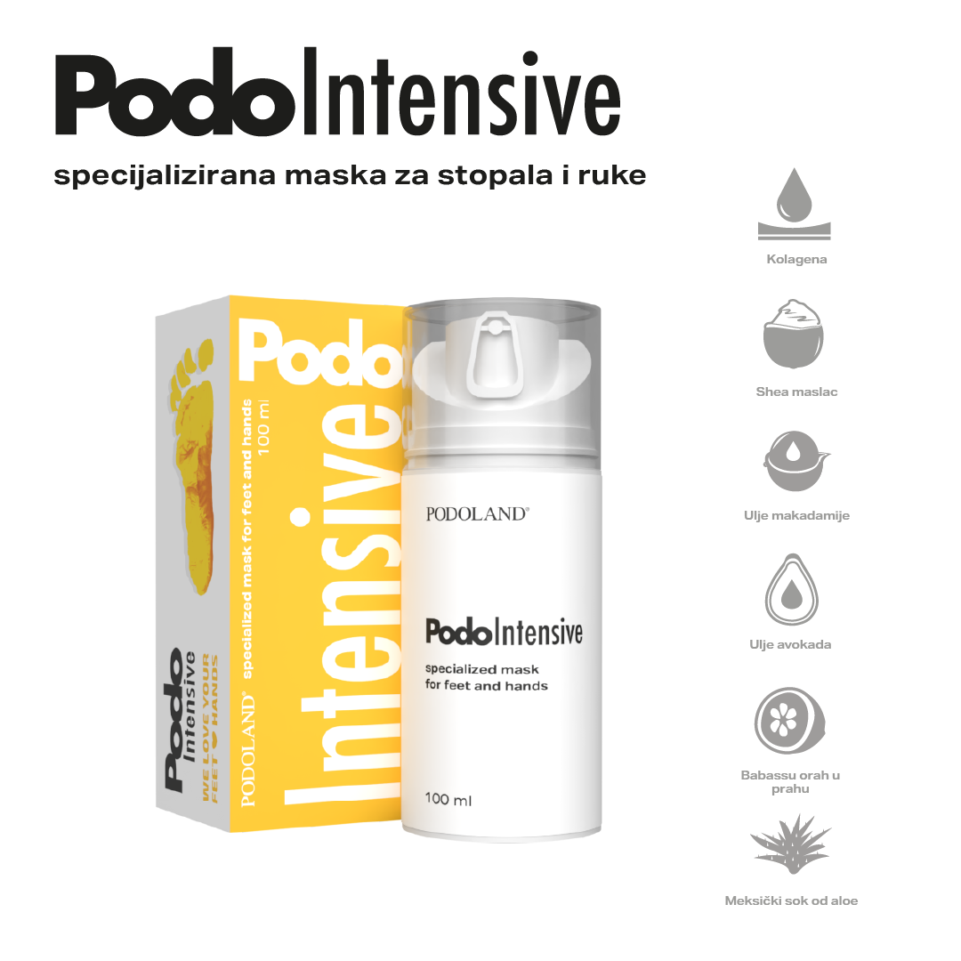 PODOINTENSIVE – Specijalizirana maska za stopala i ruke - 100 ml