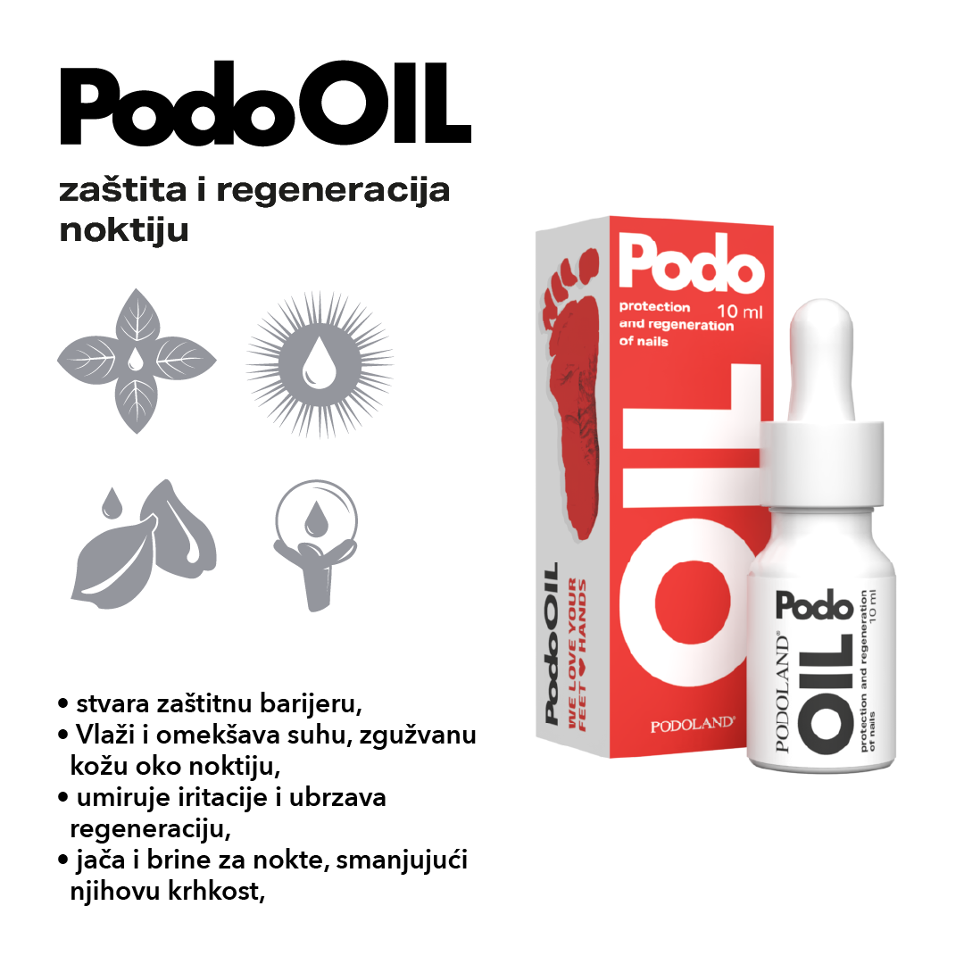 PODOOIL – Profesionalno ulje za intenzivnu njegu i regeneraciju noktiju